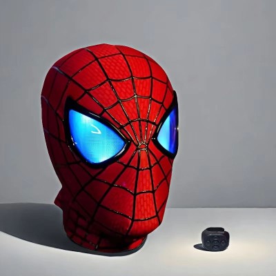 The Amazing Spiderman Mask with Blinking...