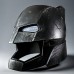 handmade | High-quality craftsmanship edition | Batman helmet mask with glowing eyes | War damage coating